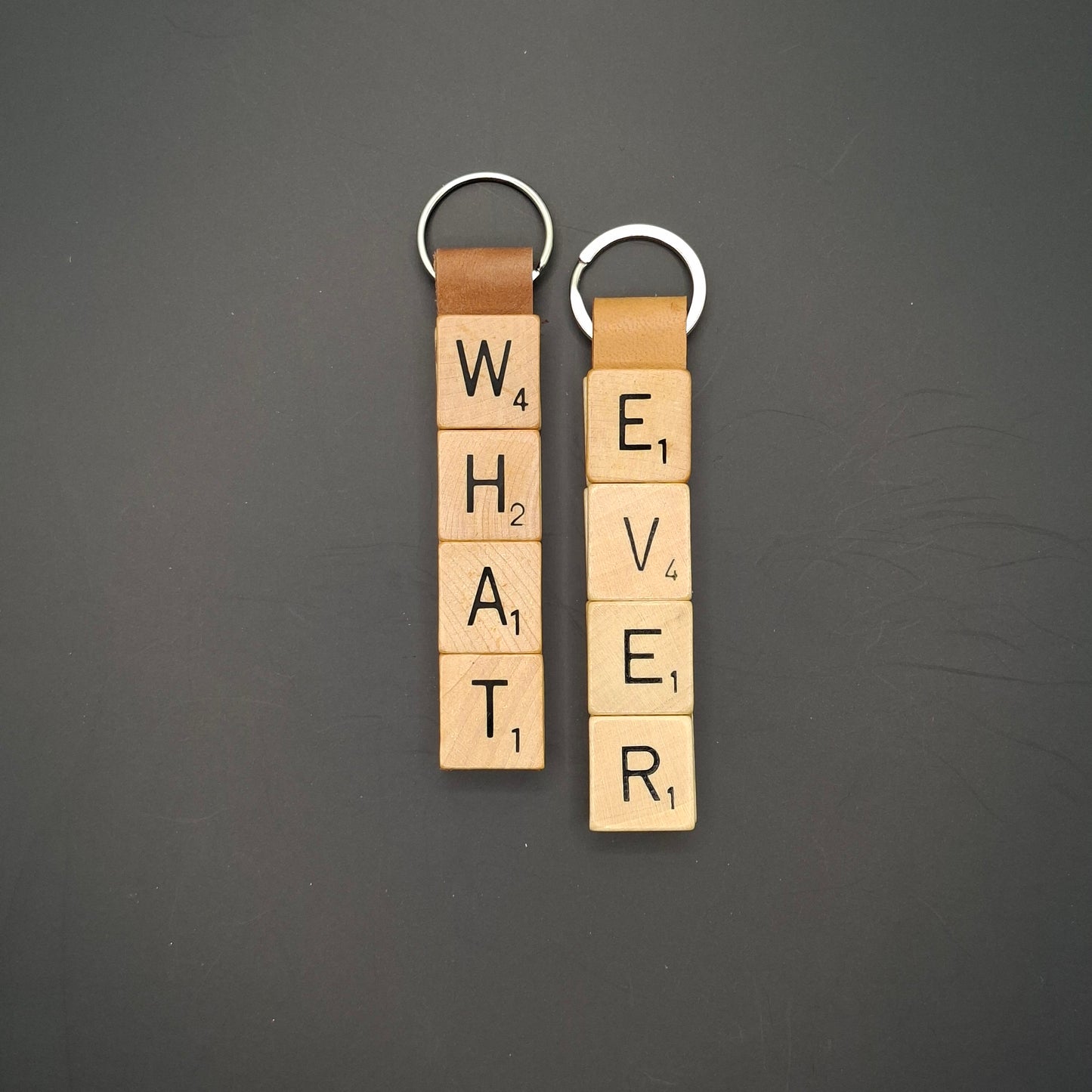 Sleutelhanger met quote: "What ever"