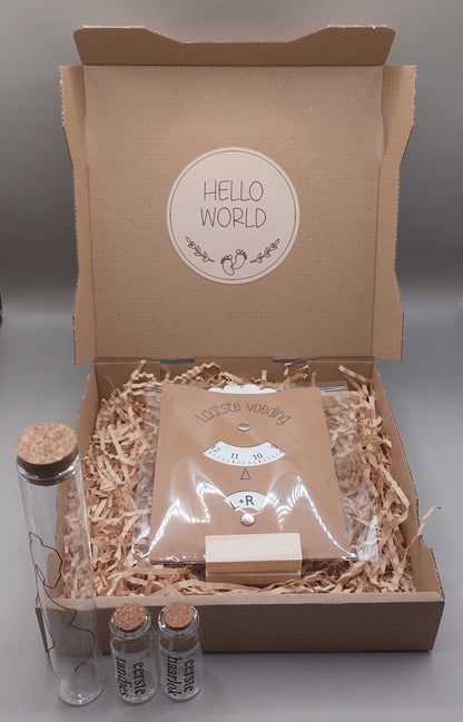 'Hello World' kraam cadeau set